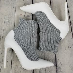 JEFFREY CAMPBELL | Hi-Sox ankle heels pumps
